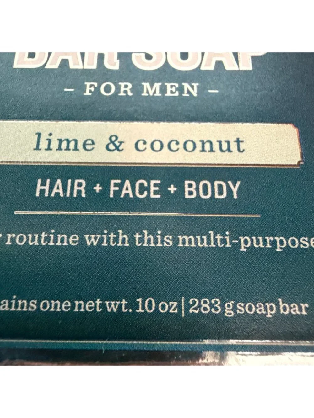 3-Pack Tommy Bahama Lime & Coconut Premium Bar Soap 10 oz Each New Sealed